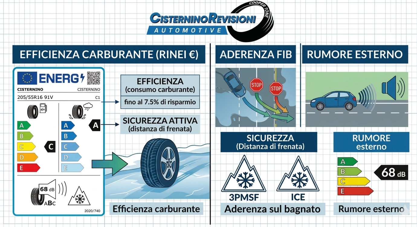 Guida all'Etichetta Europea degli Pneumatici: come scegliere la sicurezza e il risparmio per il tuo veicolo